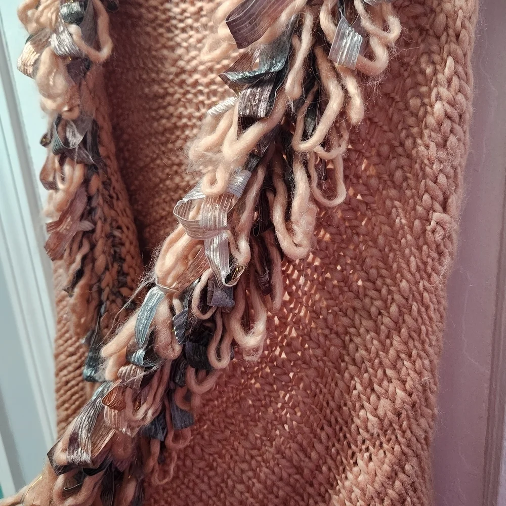 Forever 21 Textured Knit Vest in Brown